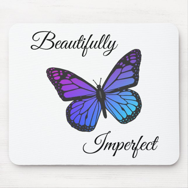 Wunderschön unvollkommen mousepad (Vorne)