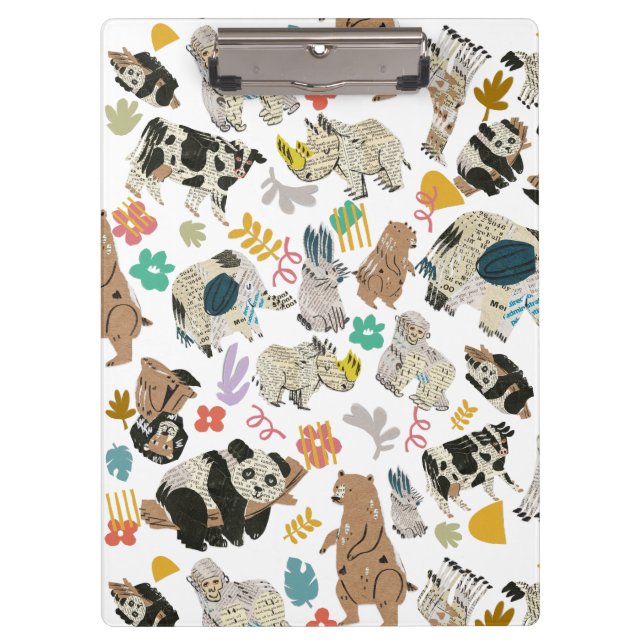 Wunderschön Whimsisch Gerecycelt Art Klemmbrett (Vorderseite)