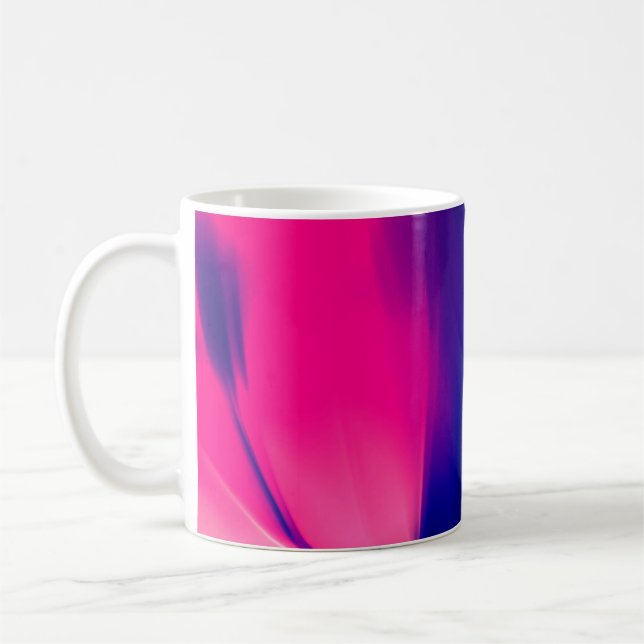 wunderschöne abstrakte, elegante futuristische Bac Kaffeetasse (Links)