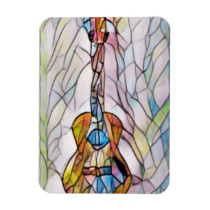 Wunderschöne akustische Gitarre Magnet