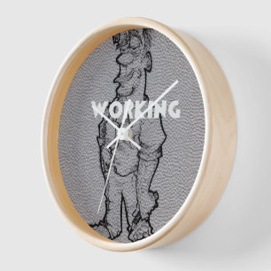 Wunderschöne atemberaubende Bleistiftskizze: Übers Uhr