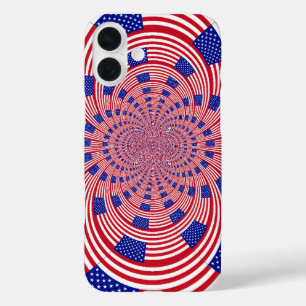 Wunderschöne atemberaubende Flagge der Vereinigten iPhone 16 Plus Hülle