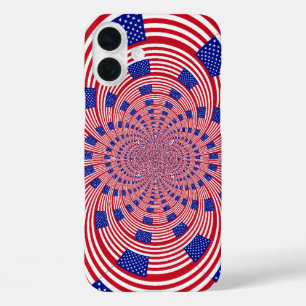Wunderschöne atemberaubende Flagge der Vereinigten iPhone 16 Plus Hülle