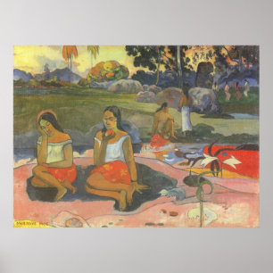 Wunderschöne Benommenheit von Paul Gauguin, Vintag Poster