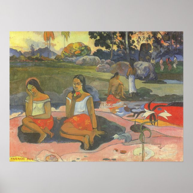 Wunderschöne Benommenheit von Paul Gauguin, Vintag Poster (Vorne)