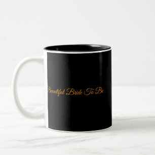 Wunderschöne Braut für Tasse