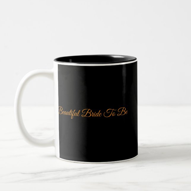 Wunderschöne Braut für Tasse (Links)