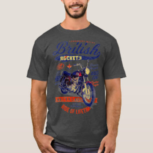 Wunderschöne BSA Rocket 3 britische Motorrad-Klass T-Shirt