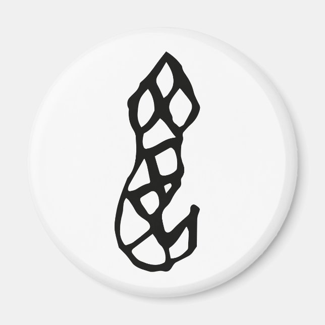 Wunderschöne chinesische Zodiac-Schlange#001- Magnet (Vorne)