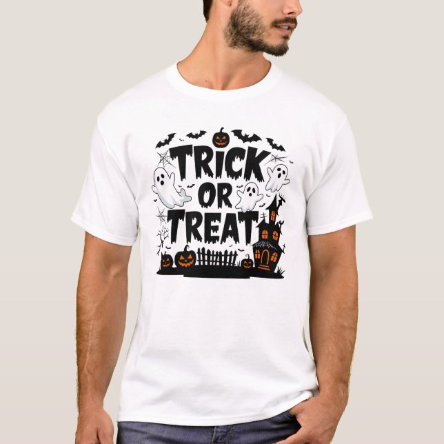 Wunderschöne Dekoration und lustige Halloween-Leck T-Shirt (Vorderseite)