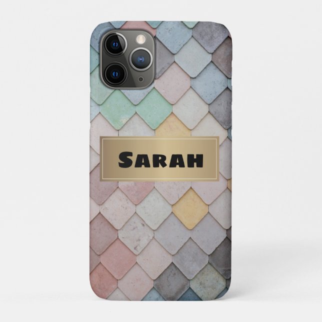 Wunderschöne, farbenfrohe Kuben Case-Mate iPhone Hülle (Rückseite)