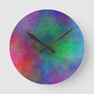 WUNDERSCHÖNE FARBSCHLIESSUNG DER RUNDWAND RUNDE WANDUHR