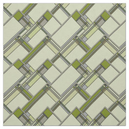 Wunderschöne geometrische Muster für Grüne Künste Stoff
