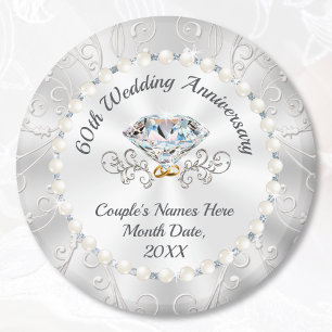 Wunderschöne Geschenke zum 60. Hochzeitstag, Diama Magnet