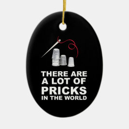 Wunderschöne Geschenkquilter - Pricks in der Welt Keramik Ornament