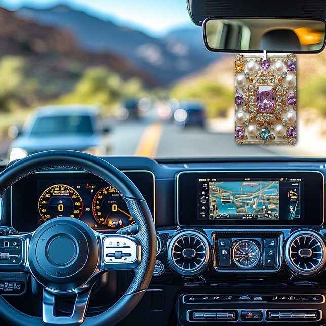 Wunderschöne Goldmedaillen Diamantpearls Autolufterfrischer (Von Creator hochgeladen)