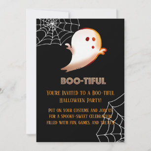 Wunderschöne Halloween-Geist-Party Einladung