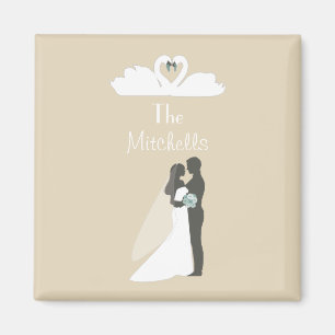 Wunderschöne Hochzeit Magnet