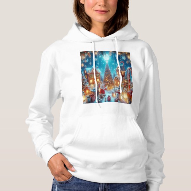 WUNDERSCHÖNE, HOODED SWEATSHIRT (Vorderseite)