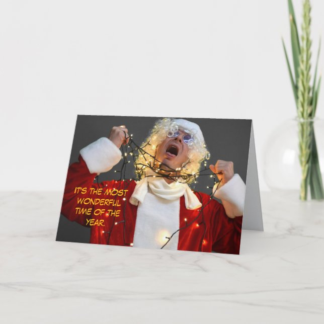 WUNDERSCHÖNE JAHRESKARTE DANKESKARTE (Vorderseite)