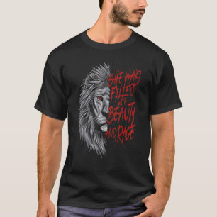 Wunderschöne Katastrophe Sie war voller Schönheit T-Shirt