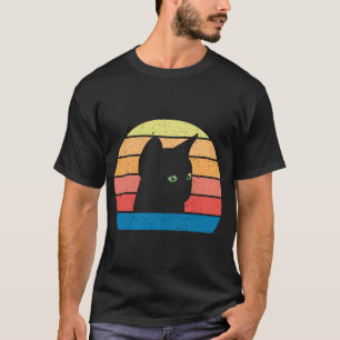 Wunderschöne Katze mit grünen Augen T-Shirt