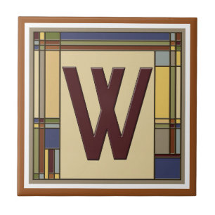 Wunderschöne Kunst & Handwerk Geometrische erste W Fliese