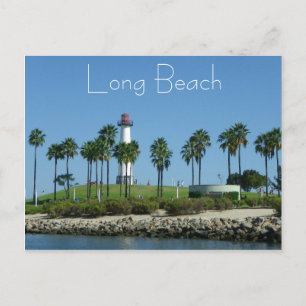 Wunderschöne Long Beach Postcard! Postkarte