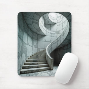 Wunderschöne Marmorspirale Mousepad