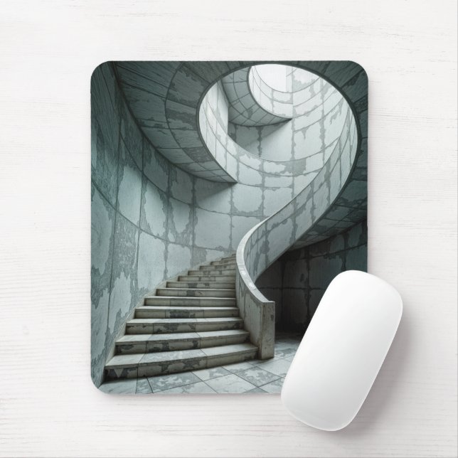 Wunderschöne Marmorspirale Mousepad (Mit Mouse)