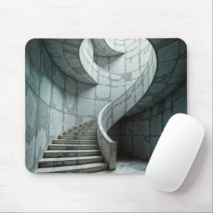 Wunderschöne Marmorspirale Mousepad