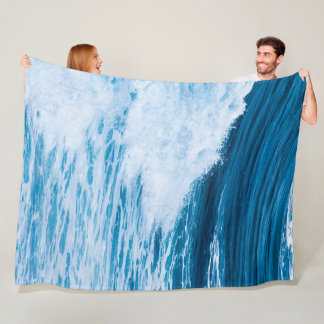Wunderschöne Meereswellen Das beste Geschenk für N Fleecedecke