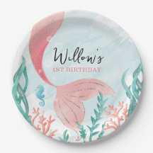 Wunderschöne Meerjungfrau Geburtstagsleiterin Tell