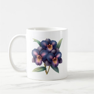 Wunderschöne Oblast- und Magenta-Orchidee Kaffeetasse