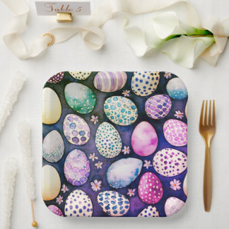 Wunderschöne Ostern-Papier-Teller Pappteller