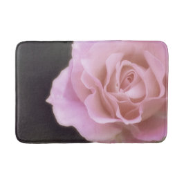 Wunderschöne Rosa Rose Badematte