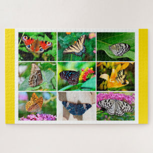 Wunderschöne Schmetterlingscollage, ab 12 Jahren, Puzzle