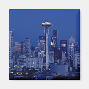 Wunderschöne Seattle Washington Downtown Magnet