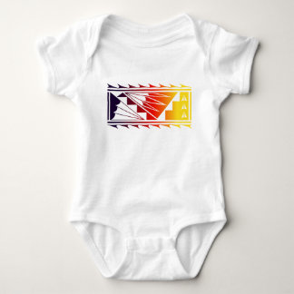 Wunderschöne Segnungen - Schwarz/Gelb/Rot - Baby Strampler