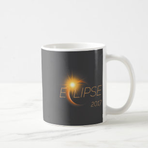 Wunderschöne Sonnenfinsternis 2017 Grafik Kaffeetasse