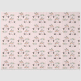 Wunderschöne Weihnachtspastelen Auto Seidenpapier