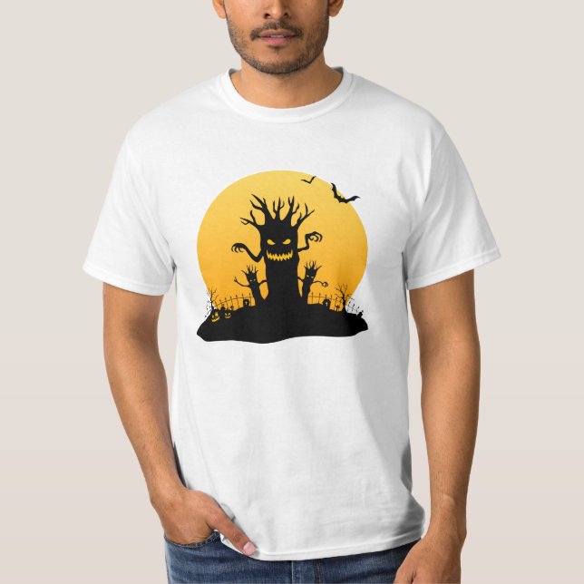 Wunderschöner Albtraum: Ihr herrliches Halloween T-Shirt (Vorderseite)