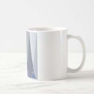Wunderschöner atemberaubender Chevron-Design-Kunst Tasse