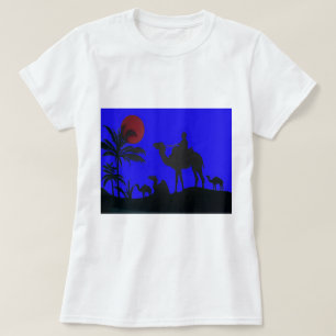 Wunderschöner atemberaubender Sonnenuntergang Kame T-Shirt