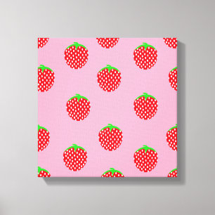 Wunderschöner Beeren-Sommer Leinwanddruck