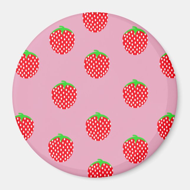 Wunderschöner Beeren-Sommer Magnet (Vorne)