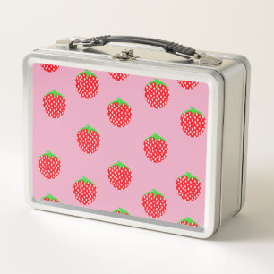 Wunderschöner Beeren-Sommer Metall Brotdose