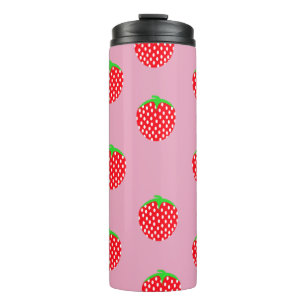 Wunderschöner Beeren-Sommer Thermosbecher