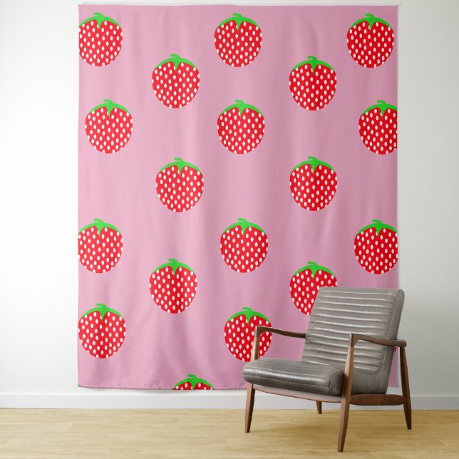 Wunderschöner Beeren-Sommer Wandteppich (Beispiel)