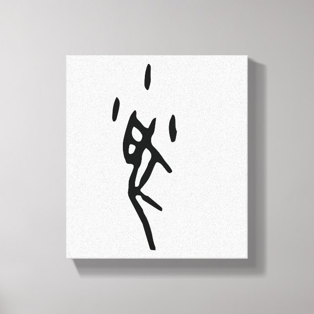 Wunderschöner chinesischer Zodiac-Rat-#001- Leinwanddruck (Vorderseite)